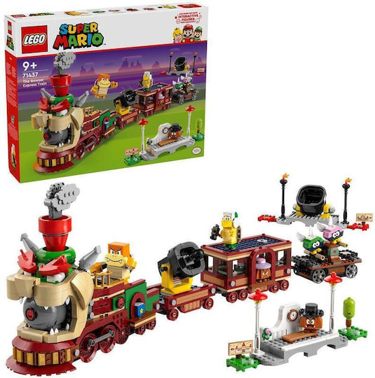 LEGO Super Mario The Bowser Express Train for Ages 9+ 1392 Pieces
