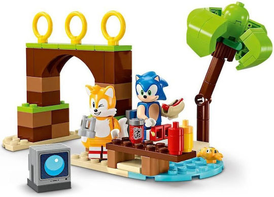 LEGO Sonic The Hedgehog Tails Adventure Boat for 8+ Years 393 Pieces
