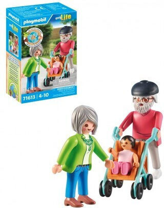 Playmobil Моят живот Дядо и Баба с Бебе за 4-10 години
