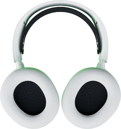 SteelSeries Arctis Nova 7X Wireless Over Ear Gaming Headset with Bluetooth and USB Connectivity White for PC