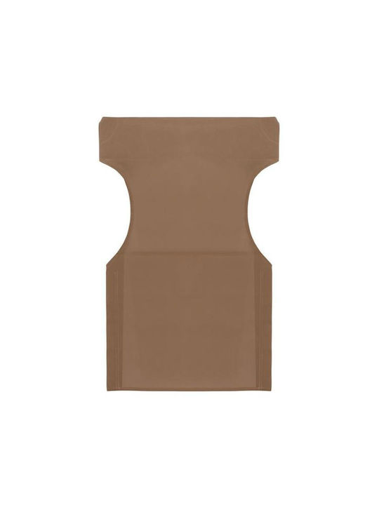 HomeMarkt Waterproof Director Chair Cover Limnos Brown 53x80cm