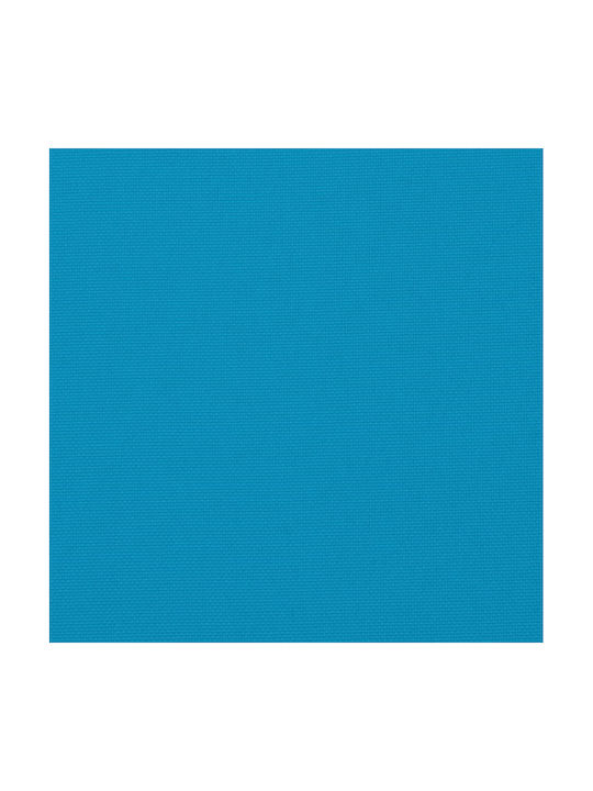 vidaXL Wasserdichtes Sitzbank-Kissen Gartenstuhlkissen Blau 50x180cm