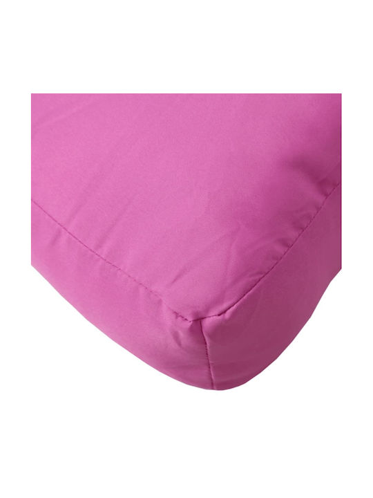 vidaXL Gartenstuhlkissen mit Rückenlehne Rosa 2 Stück 70x70cm