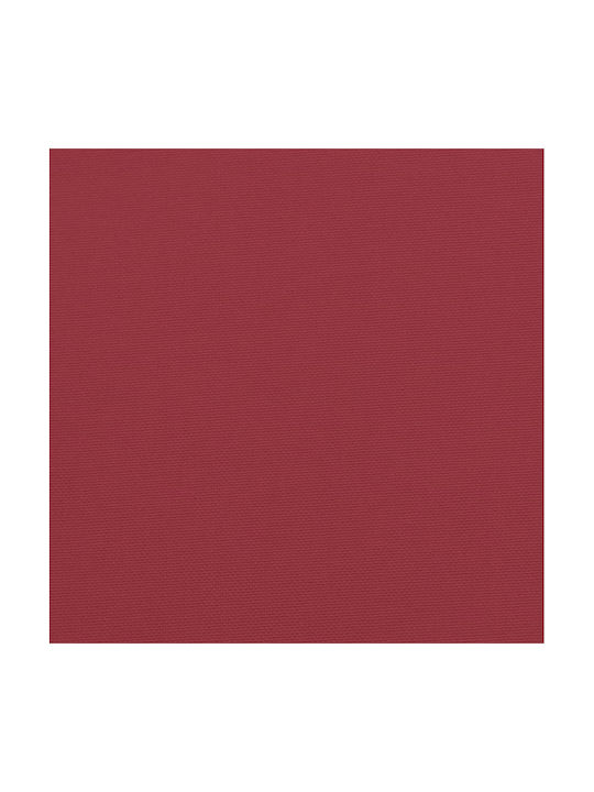 vidaXL Pernă De Bancă De Grădină Burgundy 120x50 Cm