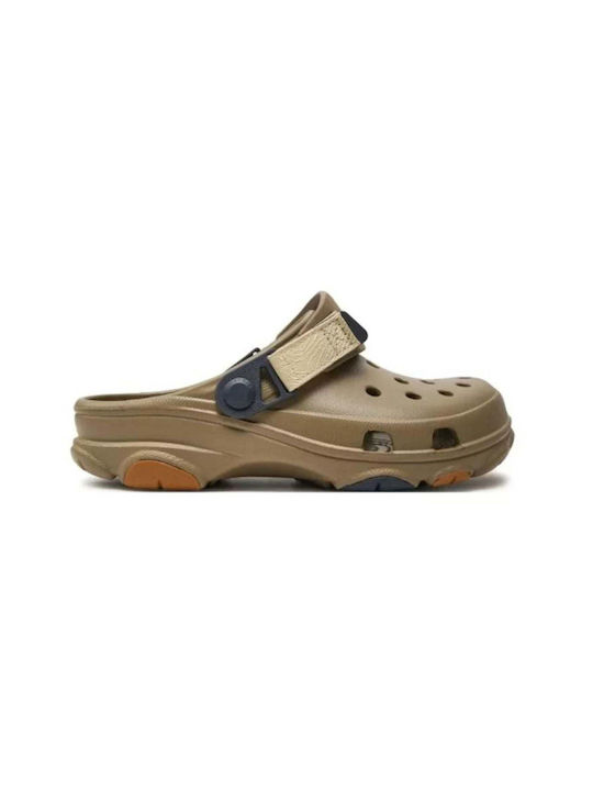 Crocs Classic All Terrain Ανδρικά Ανατομικά Σαμπό Khaki
