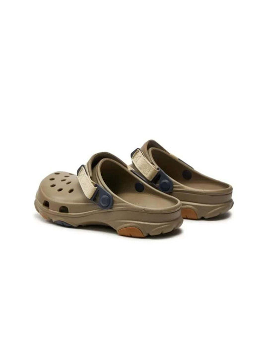 Crocs Classic All Terrain Ανδρικά Ανατομικά Σαμπό Khaki
