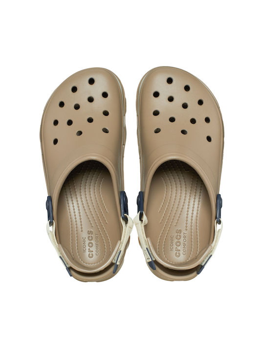 Crocs Classic All Terrain Ανδρικά Ανατομικά Σαμπό Khaki