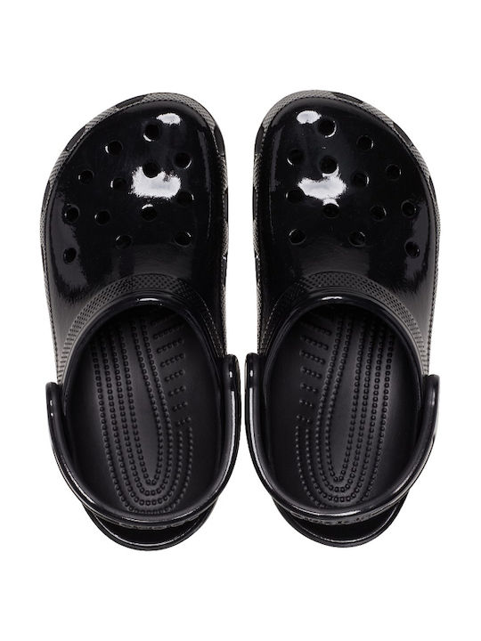 Crocs Classic Σαμπό Μαύρα