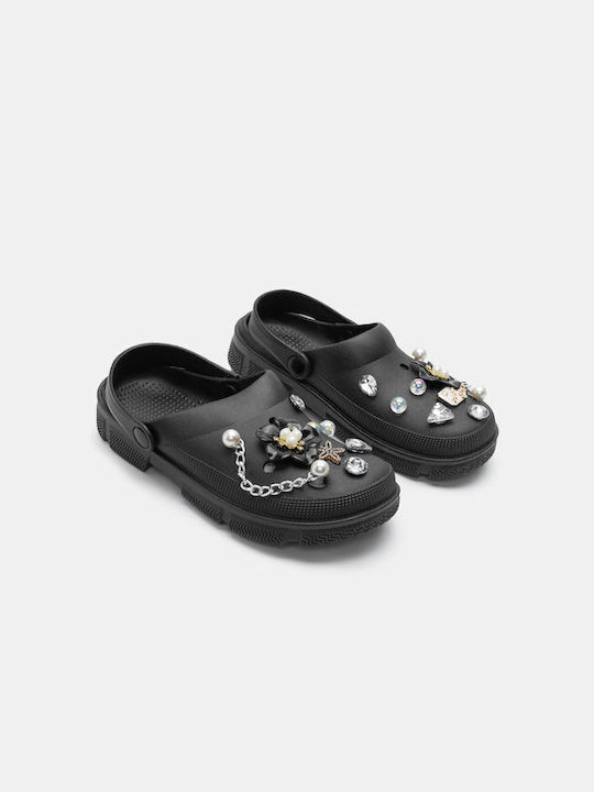 Soft Space Clogs Black