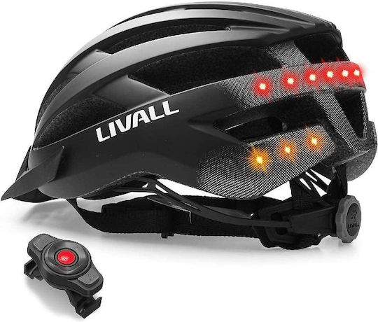 Livall MT1 Helm Für Elektro-Roller Schwarz Groß In Schwarz Farbe