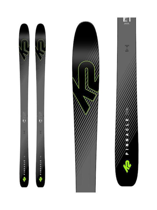 K2 Pinnacle 95 TI Ανδρικά Πέδιλα Σκι σε Γκρι Χρώμα
