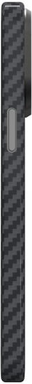 Nekit Umschlag Rückseite Aramid Fiber 1mm Schwarz (iPhone 14 Pro)