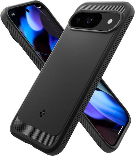 Spigen Rugged Armor Back Cover Silicone 2mm Black (Google Pixel 9 / 9 Pro)