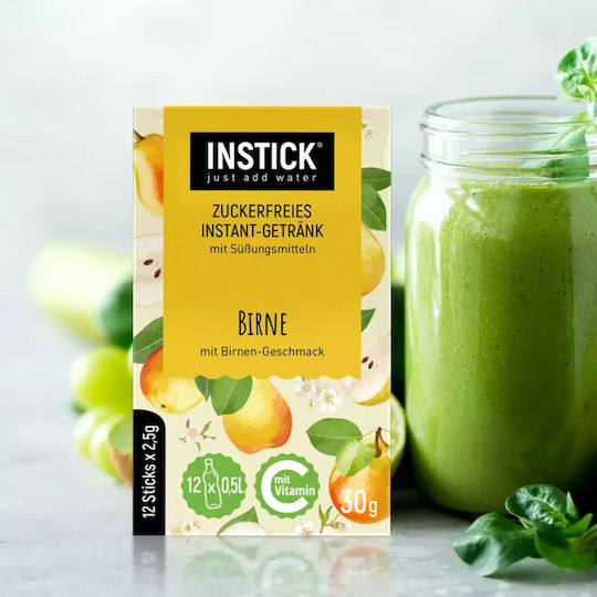 Instick Juice Powder Αχλάδι 2.5gr 12pcs