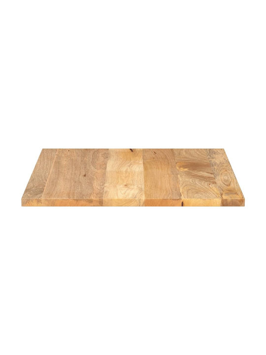 vidaXL Триъгълна Повърхност на масата Масивно дърво Mango 70x70x2.5см 371474 1бр