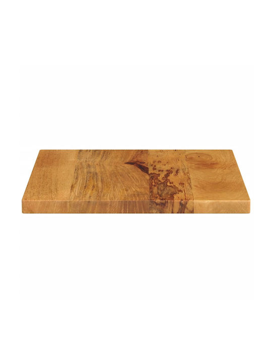 vidaXL Square Table Surface made of Solid Wood Mango 40x40x2.5cm 371574 1pcs