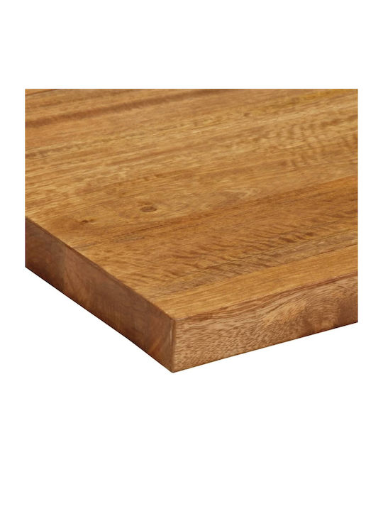 vidaXL Rectangular Table Surface made of Solid Wood Mango 70x40x3.8cm 371642 1pcs