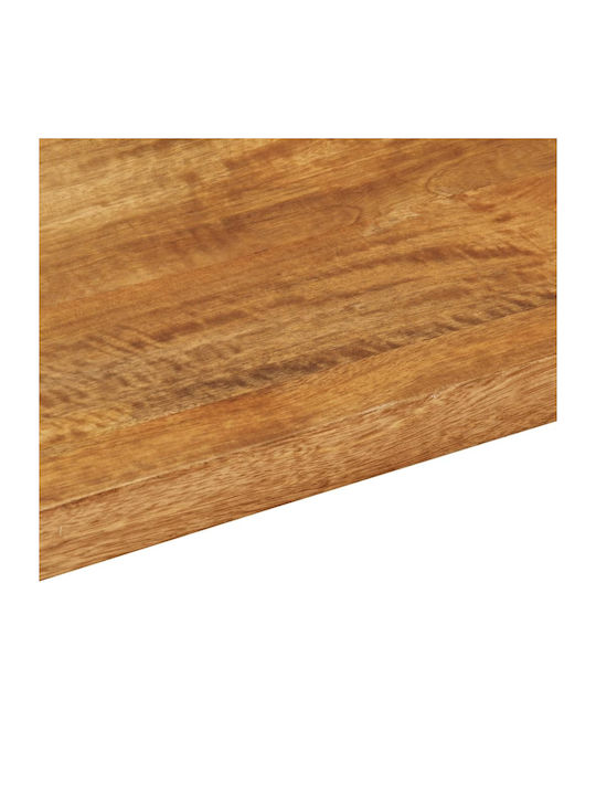 vidaXL Square Table Surface made of Solid Wood Mango 40x40x2.5cm 371574 1pcs