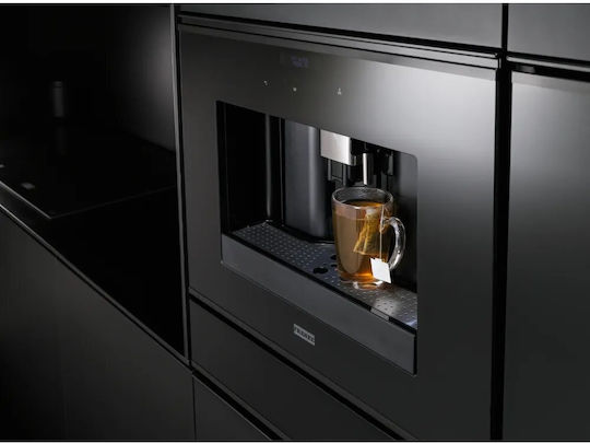 Franke Mythos FMY 45 CM Automatic Built-in Espresso Coffee Machine 1350W Pressure 15bar with Grinding Mill Black Steel