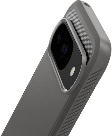 Spigen Robuste Armor Umschlag Rückseite Silikon Kunststoff Marmor Grau (Google Pixel 9 / 9 Pro)