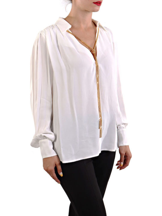 Damen Bluse White