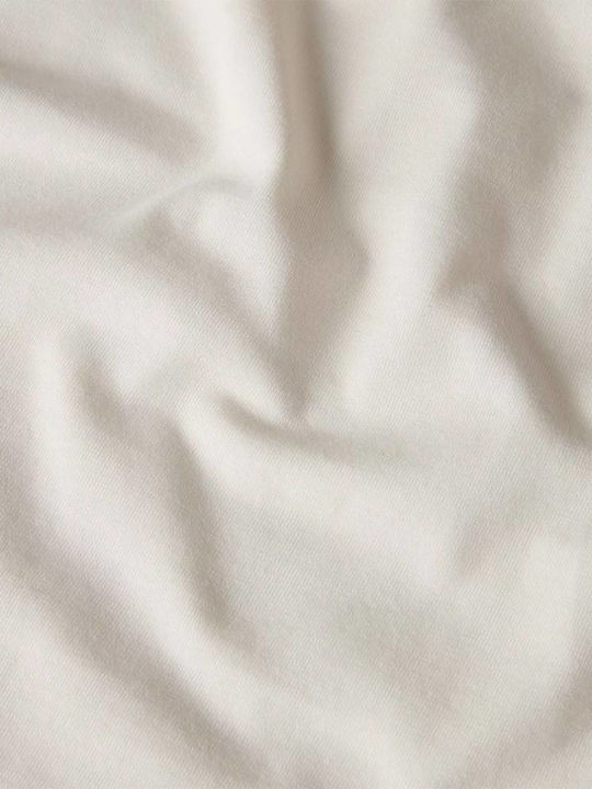Γυναικείο Crop Top Βαμβακερό Μακρυμάνικο Neutral