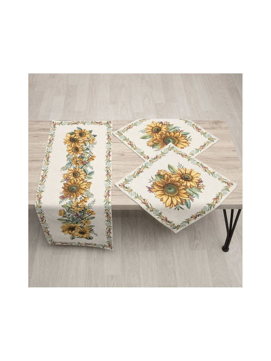 Dimeco Runner Sun Ecru 45x140cm