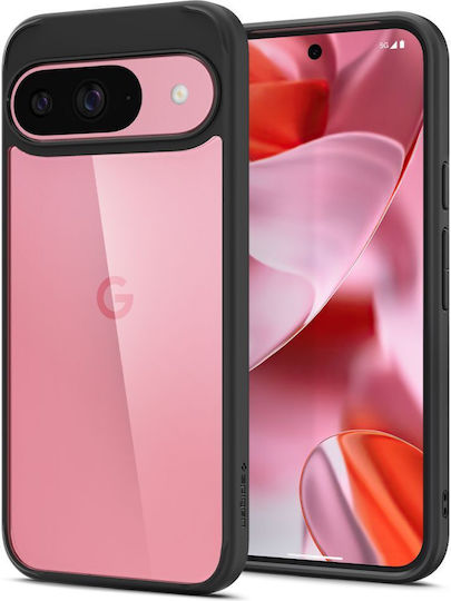 Spigen Ultra Hybrid Back Cover Plastic / Silicone 2mm Black (Google Pixel 9 / 9 Pro)
