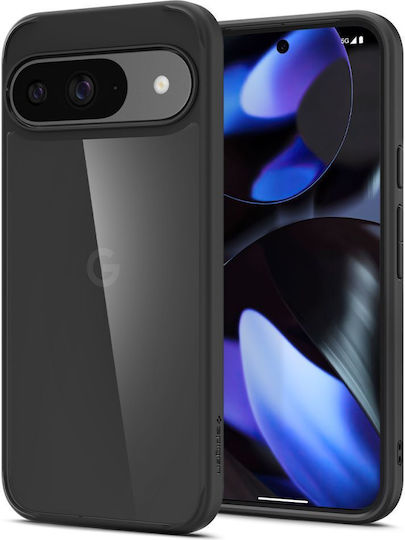 Spigen Ultra Hybrid Back Cover Plastic / Silicone 2mm Black (Google Pixel 9 / 9 Pro)