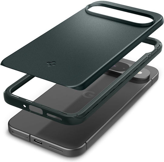 Spigen Thin Fit Back Cover Silicone 1.55mm Green (Google Pixel 9 / 9 Pro)