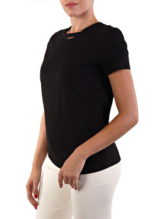 Damen T-Shirt Black