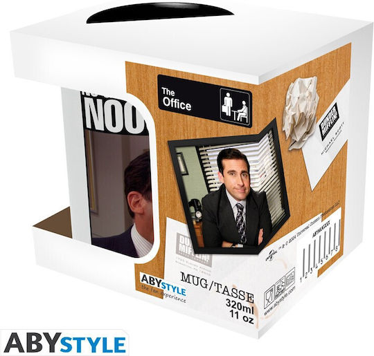 Abysse The Office Michael Scott Κούπα Κεραμική Μαύρη 320ml 3665361145264
