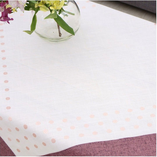 Dimeco Tischdecke Rosa 140x180cm