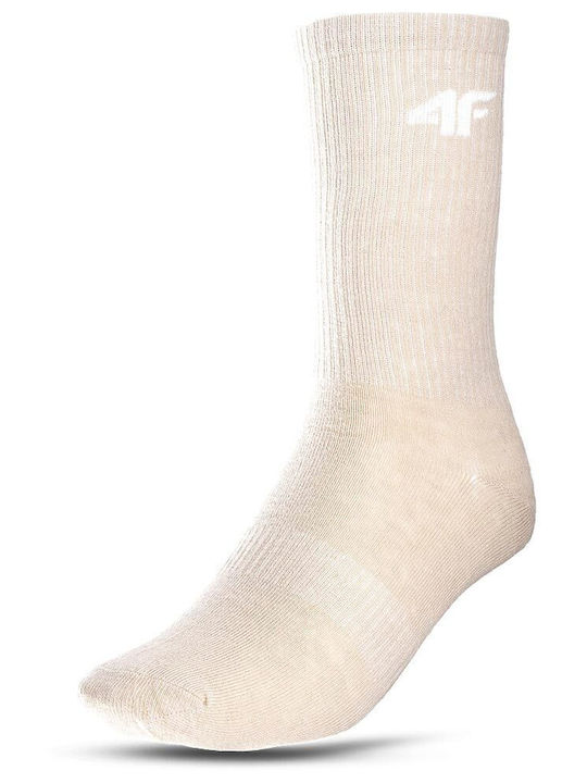 4F Kids' Socks Beige 3 Pairs