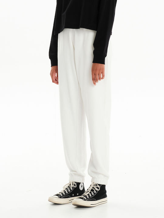 Emerson Women's Jogger Sweatpants White