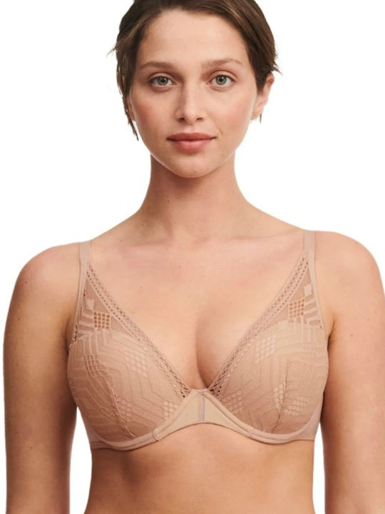 Passionata Plunge Plunge Bra with Light Padding Underwire Bez