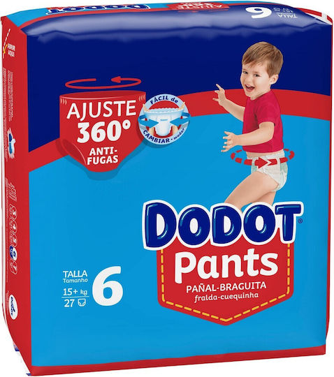 Памперси Гащи Pants № 6 За 15+кг 27бр