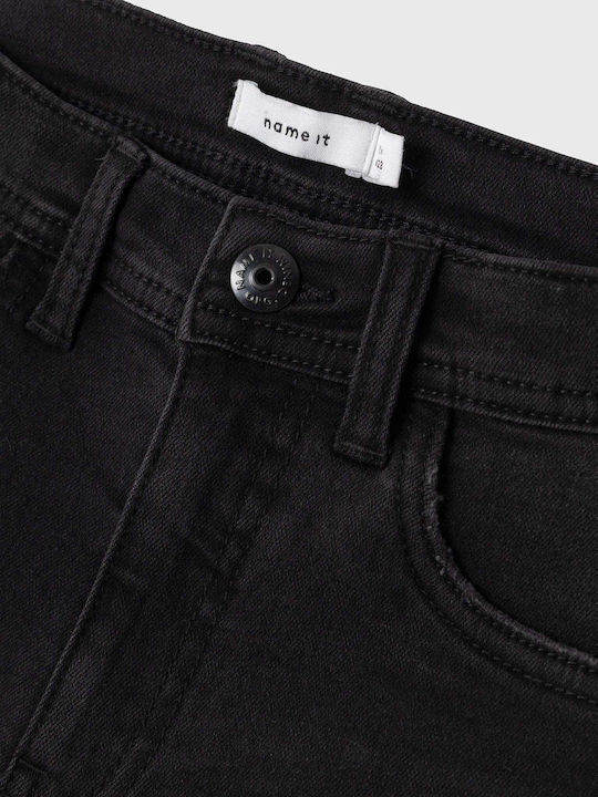 Kids' Denim Pants Black