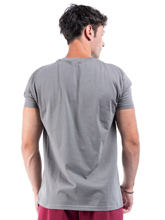 GSA Herren Sport T-Shirt Kurzarm Charcoal Mel. Anthracite