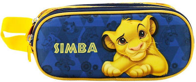 Lion King 3D Double Pencil Case 03743