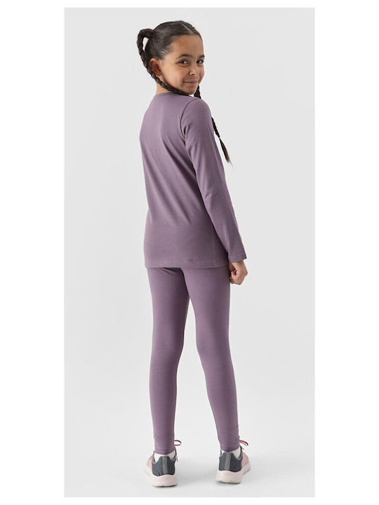 4F Kids Long Legging Purple