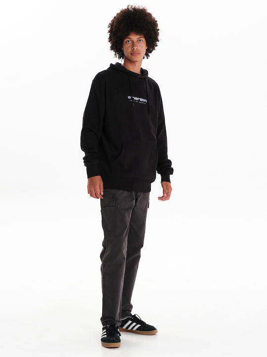 Hanorac Cu Glugă Negru