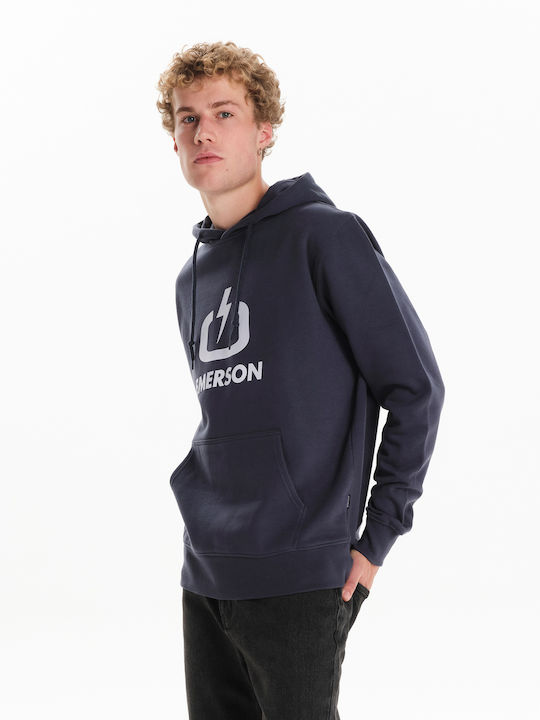 Emerson Herren Sweatshirt mit Kapuze Gray