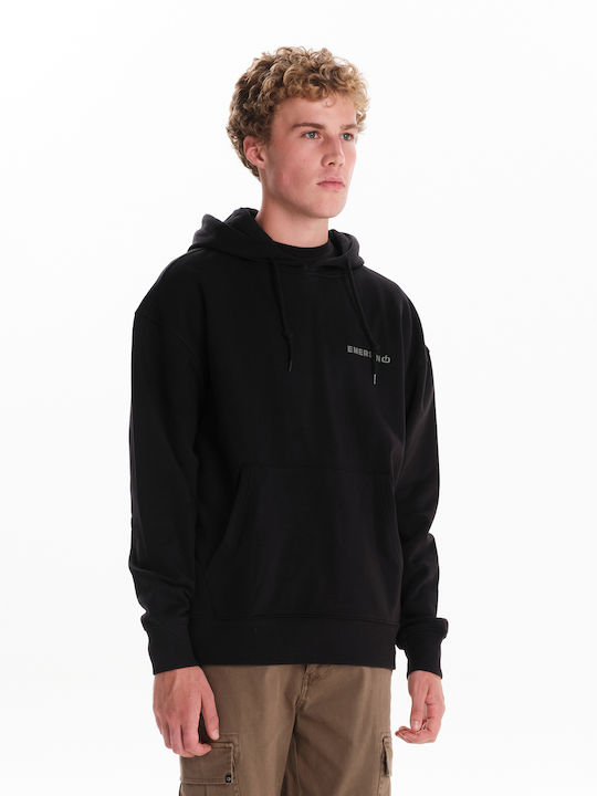 Emerson Men's Sweatshirt with Hood Black