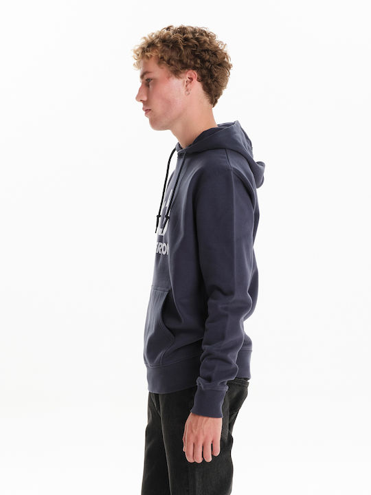 Hooded Gray Sweatshirt