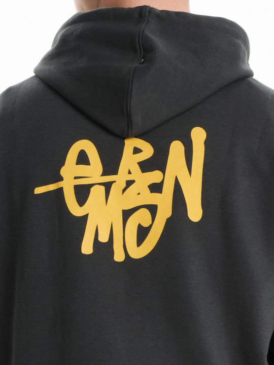 Sweatshirt with Hood Black