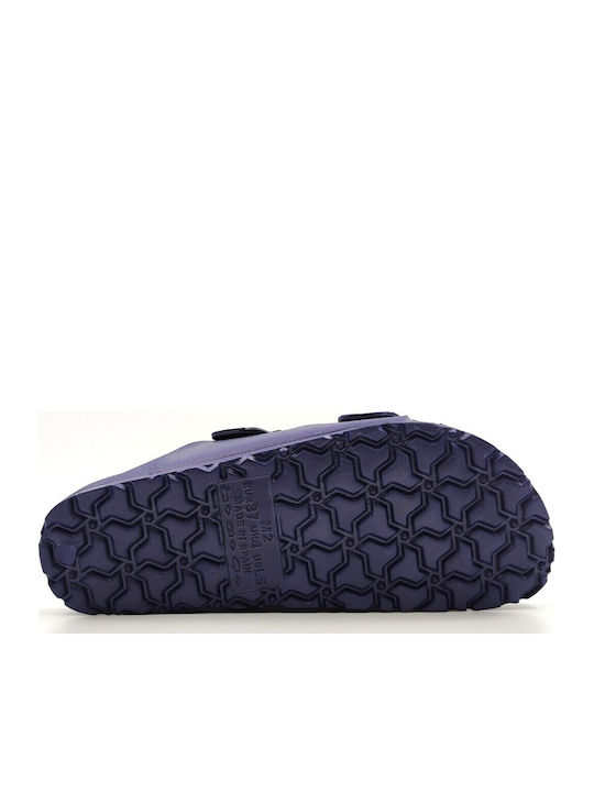 Women's Flat Sandals Anatomic in Navy Blue Color