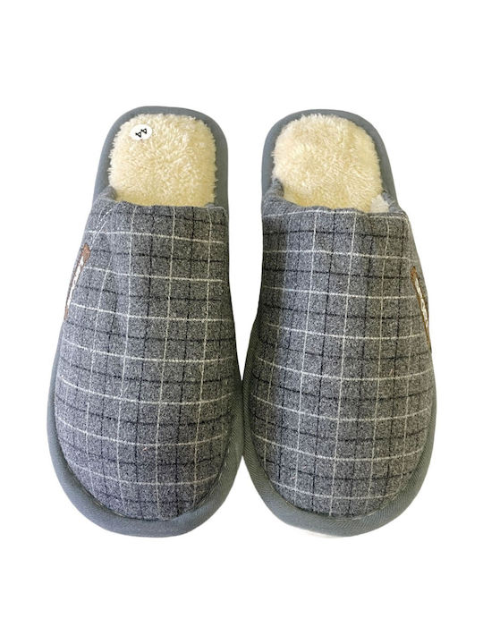 Intimonna Men's Slipper Gray