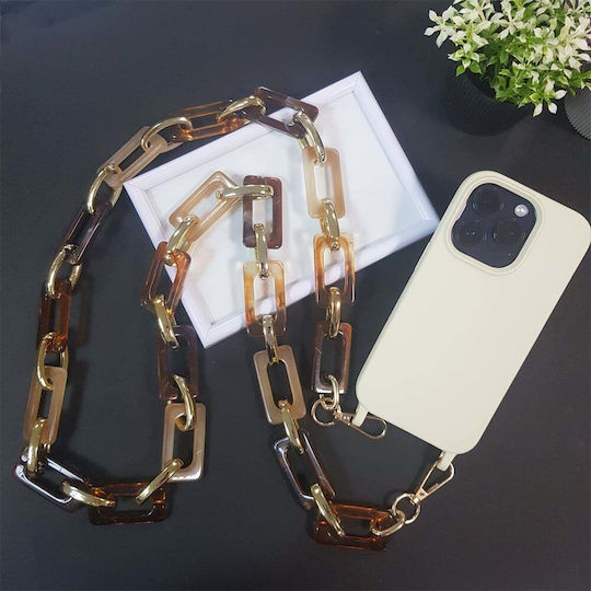 Sonique Neck Strap for Mobile Phones Brown 345Z83