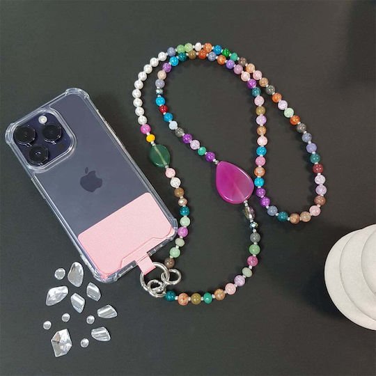 Sonique Neck Strap for Mobile Phones Multicolour 487O55